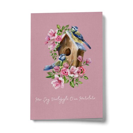 Her Şey Varlığıyla O'nu Hatırlatır A6 Çizgili Mini Defter Not Defteri