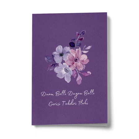 Takdiri İlahi A6 Çizgili Mini Defter Not Defteri