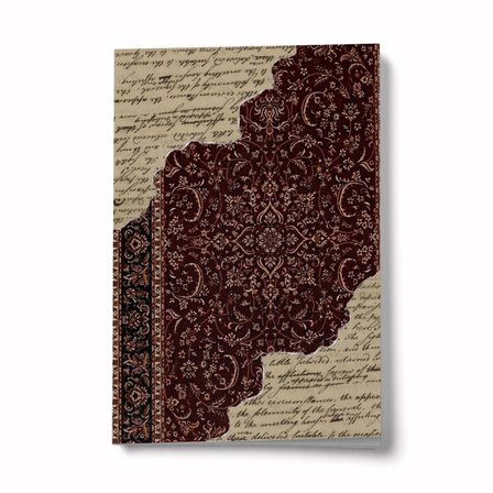 Vintage Serisi 9 Hisli Satırlar A6 Çizgili Mini Defter Not Defteri