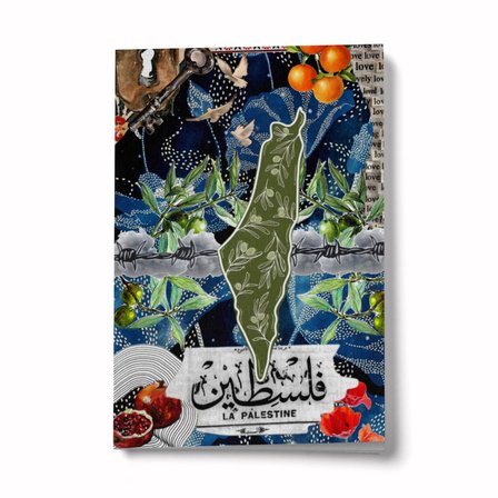 Ümmet Coğrafyası Serisi 6 İntifada A6 Çizgili Mini Defter Not Defteri