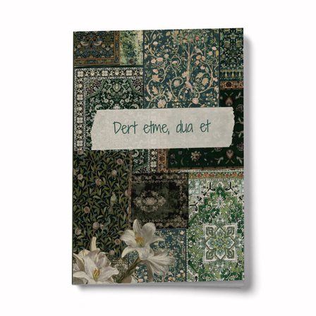 Sufi Serisi 1 Dert Etme, Dua Et A6 Çizgili Mini Defter Not Defteri