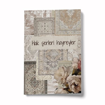 Sufi Serisi 8 Hak Şerleri Hayreyler A6 Çizgili Mini Defter Not Defteri
