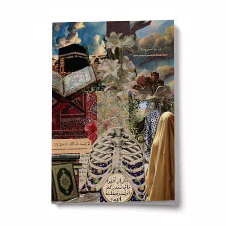 Kolaj Serisi 51 Hiç Üzülmemişsin Gibi A6 Çizgili Mini Defter Not Defteri