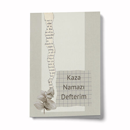 Kaza Namazı Defterim - Bej