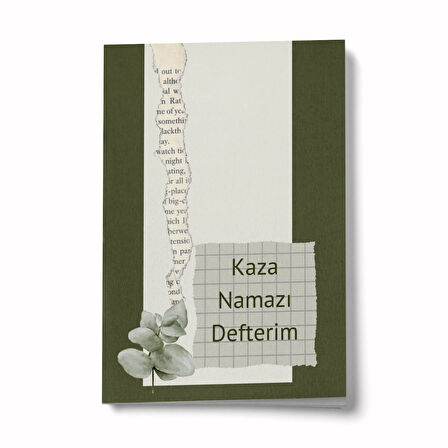 Kaza Namazı Defterim - Haki