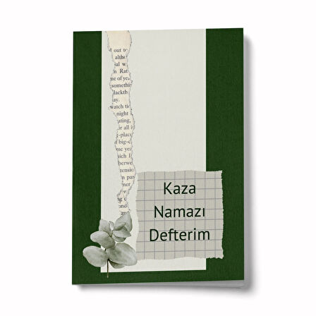 Kaza Namazı Defterim - Yeşil