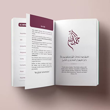 Kaza Namazı Defterim - Bordo