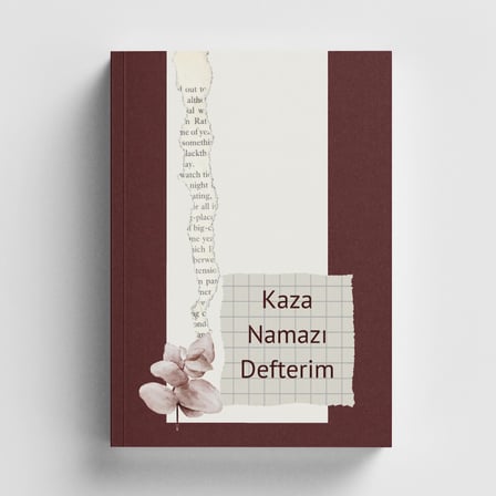 5 Yıllık Kaza Namazı Defterim - Bordo