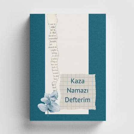 5 Yıllık Kaza Namazı Defterim - Mavi