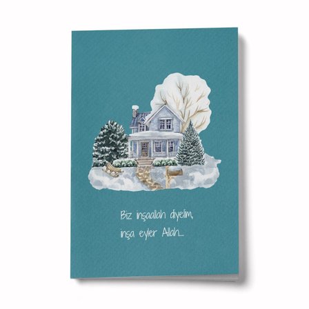Biz İnşaallah Diyelim A6 Çizgili Mini Defter Not Defteri