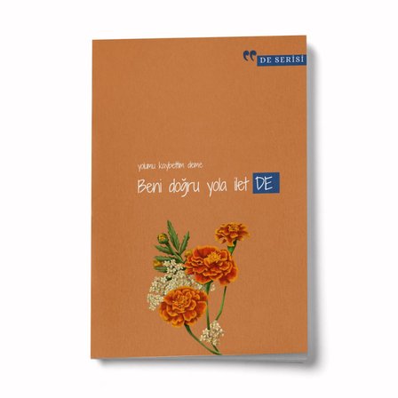 De Serisi Beni Doğru Yola İlet A6 Çizgili Mini Defter Not Defteri