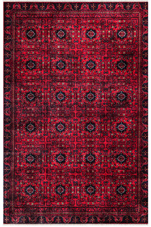 EFES 2303 Geleneksel Motif Yumuşak Doku Leke Tutmayan Modern Halı Kilim