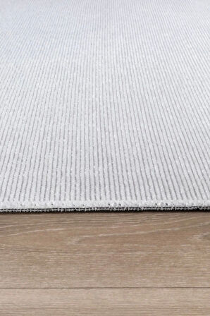 TROY Yıkanabilir Kaydırmaz, Pamuk Dokuma, Premium Kalite Salon&mutfak&yemek Odası Kilimi Kemik