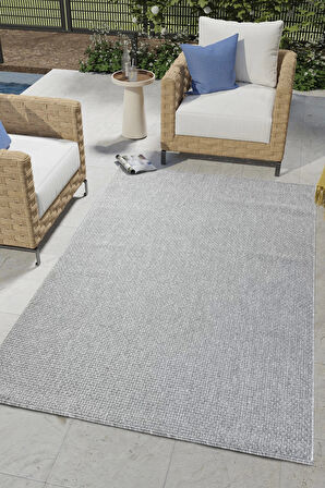 BOUCLE Naturel Sisal Jüt Halı Modern Hasır Kilim Oturma Odası Salon Mutfak Balkon Yolluk Halısı Açık Gri