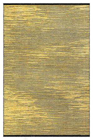 KİLİMİSTA MİLANO ML103 Hardal Leke Tutmaz Antialerjik Yıkanılabilir Dokuma Dekoratif Halı Kilim