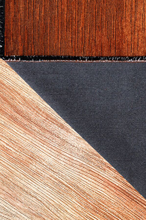 KİLİMİSTA MİLANO ML107 Kiremit Leke Tutmaz Antialerjik Yıkanılabilir Dokuma Dekoratif Halı Kilim