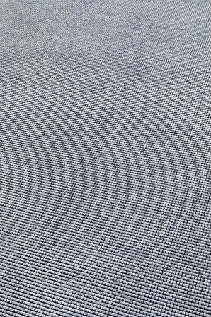 TROY Yıkanabilir Kaydırmaz, Pamuk Dokuma, Premium Kalite Salon&mutfak&yemek Odası Kilimi Gri