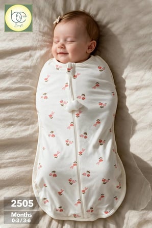 1.0 TOG 0-6 Ay Bebek Kundak Uyku Tulumu 2705