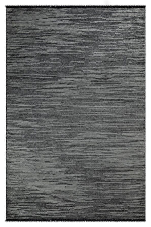 MİLANO ML101 Antrasit Leke Tutmaz Antialerjik Yıkanılabilir Dokuma Dekoratif Halı Kilim Yolluk