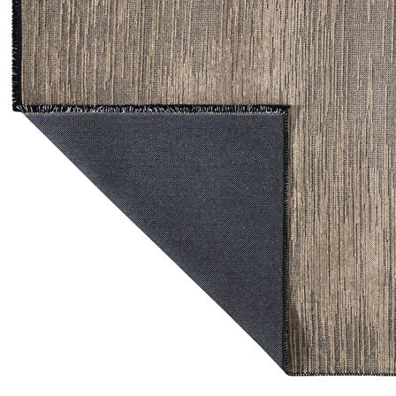 MİLANO ML108 Bej Leke Tutmaz Antialerjik Yıkanılabilir Dokuma Dekoratif Halı Kilim Yolluk