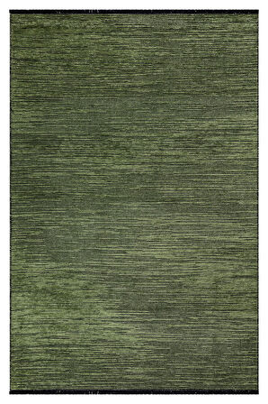 MİLANO ML106 Yeşil Leke Tutmaz Antialerjik Yıkanılabilir Dokuma Dekoratif Halı Kilim Yolluk