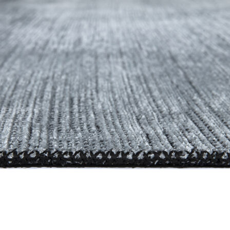 MİLANO ML102 Gri Leke Tutmaz Antialerjik Yıkanılabilir Dokuma Dekoratif Halı Kilim Yolluk