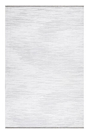 MİLANO ML109 Krem Leke Tutmaz Antialerjik Yıkanılabilir Dokuma Dekoratif Halı Kilim Yolluk