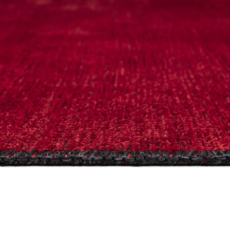 MİLANO ML104 Kırmızı Leke Tutmaz Antialerjik Yıkanılabilir Dokuma Dekoratif Halı Kilim Yolluk