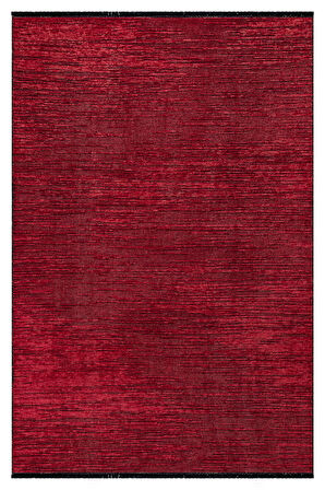 MİLANO ML104 Kırmızı Leke Tutmaz Antialerjik Yıkanılabilir Dokuma Dekoratif Halı Kilim Yolluk