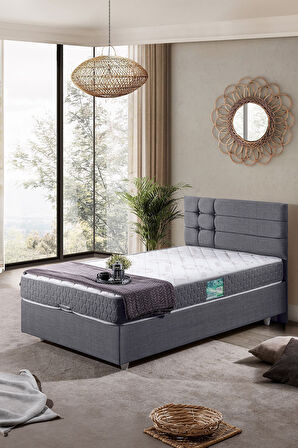 Viyana Tek Kişilik Baza Başlık Comfort Yatak Seti