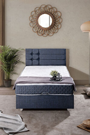 Viyana Tek Kişilik Baza Başlık Comfort Yatak Seti