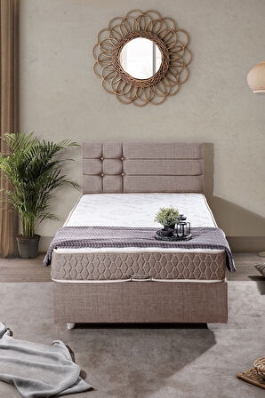 Viyana Tek Kişilik Baza Başlık Comfort Yatak Seti