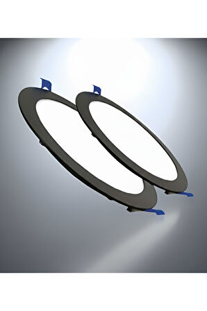 KDL407B Slim LED Panel 2'li Spot Gömme 24W 1920 Lümen -Beyaz-6500K