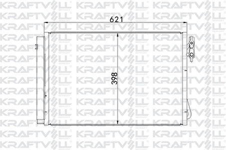 Bmw Klima Radyatoru N43 N45 N46 N51 N52 N53 M3 E81 E82 E87 E88 E90 E91 E92 E93  X1 E84 E89 - Kraftvoll 08060082