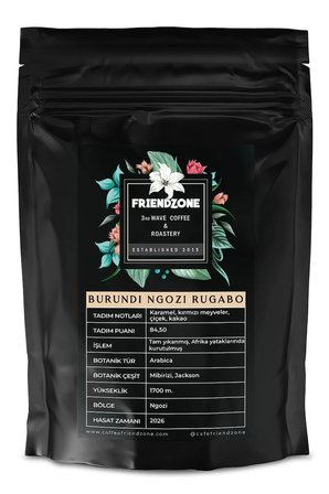 Burundi Ngozi Rugabo Yöresel Kahve 250 Gr