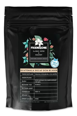 Guatemala Decaf ( Kafeinsiz ) DCM Blaser Yöresel Kahve 250 Gr