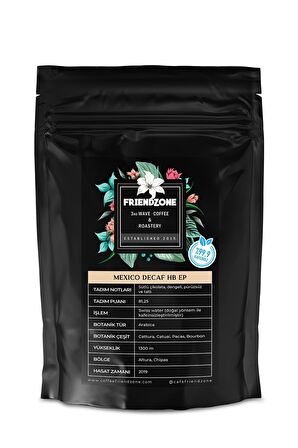 Meksika Decaf ( Kafeinsiz ) HB EP Yöresel Kahve 1000 Gr