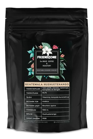 Guatemala Huehuetenango Yöresel Kahve 250 Gr