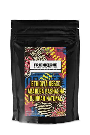 Ethiopia Nebso Abadega Bashasha Natural Yöresel Kahve 1000 Gr