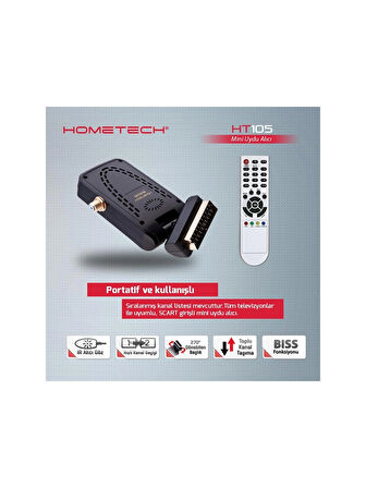 Hometech HT Neo Gold 105 Scart Uydu Alıcı