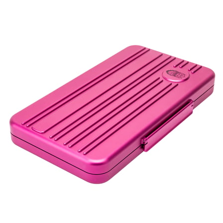 Lubinski Special Edt. Aluminyum Slim Puro Taşıma Çantası Pink 5li