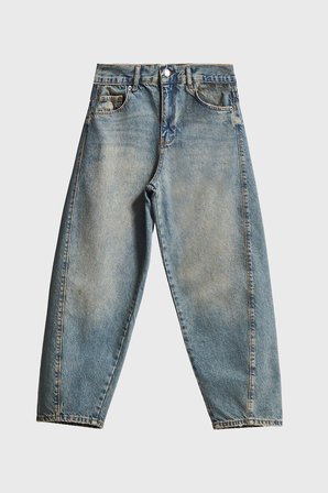 Kadın T.Kot Rengi Venüs  2s5-65 Carrot Fit Rahat Kesim %100 Koton  Denim Jean