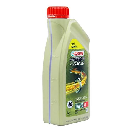 Castrol Power 1 Racing 10W-50 4T 1 Lt Motosiklet Yağı