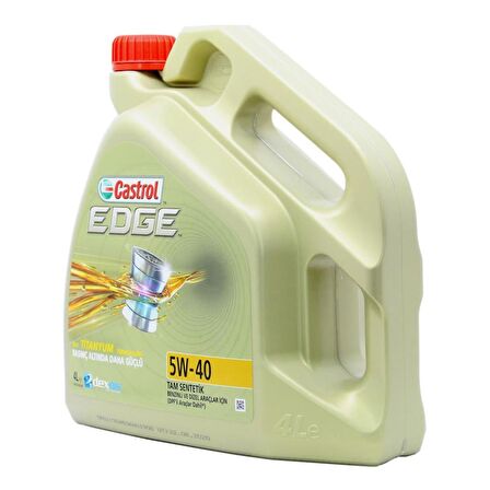 Castrol Edge Titanium 5W-40 4 Lt Tam Sentetik Motor Yağı