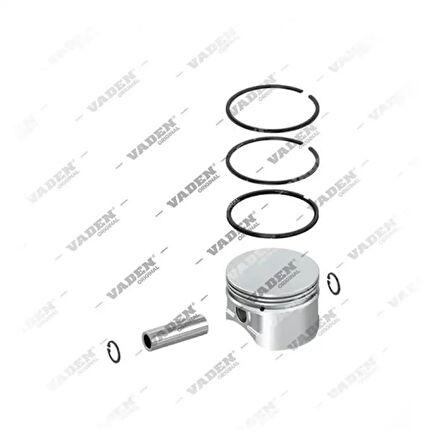 Mercedes Truck Kompresor Piston & Segman Ø85.00mm (0,50) Mercedes Axor Atego - Vaden 7000 851 102