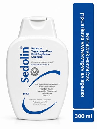 Sedolin Tüm Saçlar İçin Kepek Önleyici Şampuan 300 ml