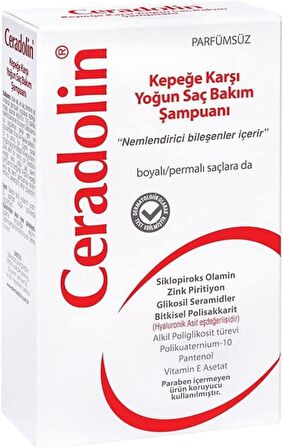 Dermadolin Ceradolin Kepeğe Karşı Etkili Yoğun Saç Bakım Şampuanı 300 ml