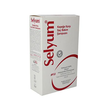 Selyum Kepeğe Karşı Saç Bakım Şampuanı 300Ml