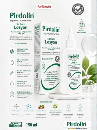 Pirdolin Su Bazlı Nemlendirici Losyon 150 ml 