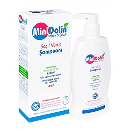 Minidolin Saç ve Vücut Şampuanı 250 ml